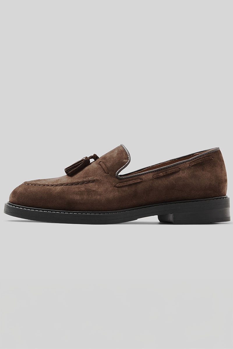 Blake Suede Loafer Chocolate - bilde 2