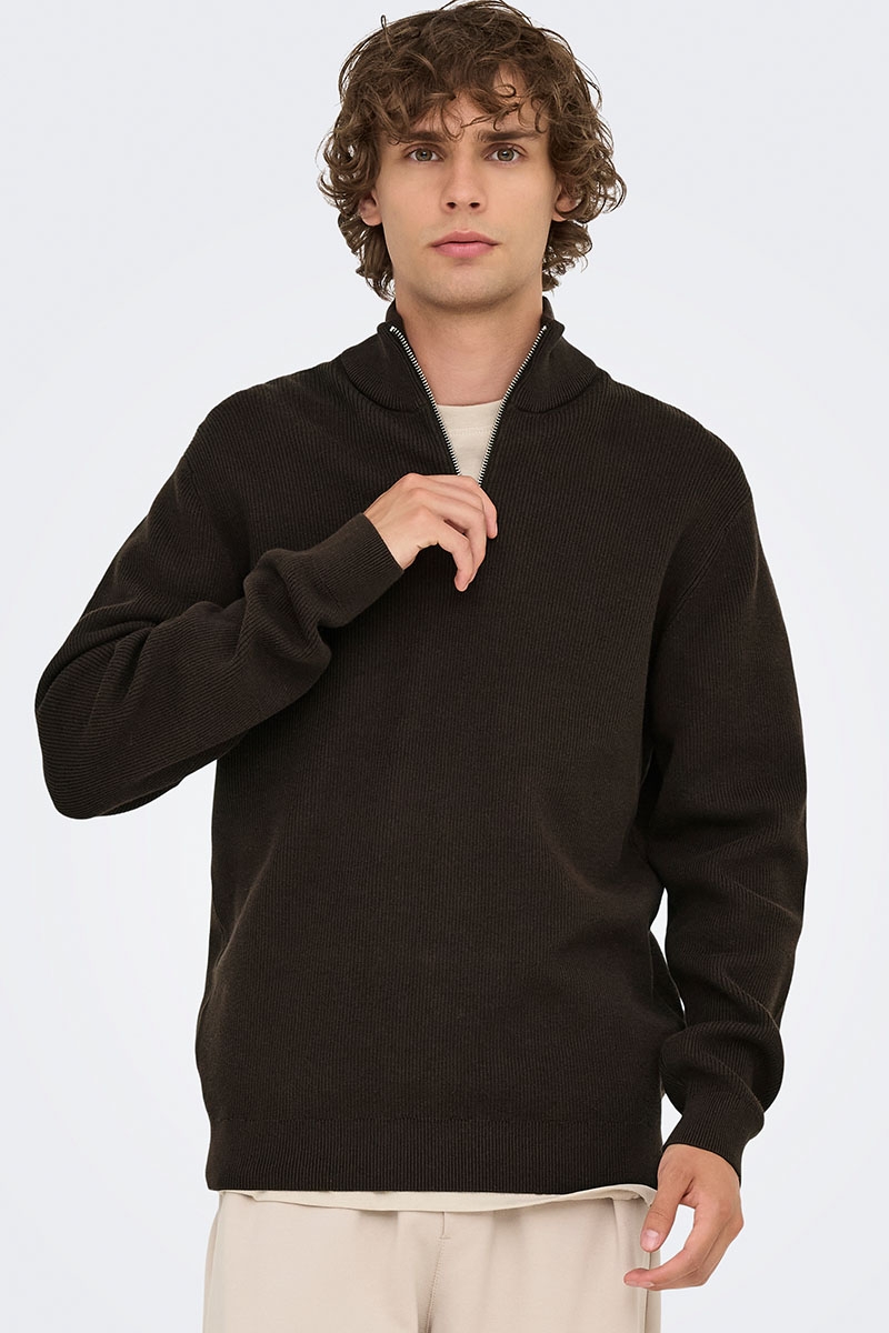 Phil Half Zip Demitasse